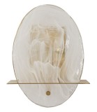 Mauro Ferretti Lampa De Perete Portlan cm 20X11X25 | Aosom Romania