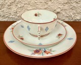 SET DE 3 PIESE DIN PORTELAN FIN- MARCAJ THOMAS BAVARIA 1908-1939