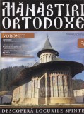 Cumpara ieftin Manastiri Ortodoxe Voronet, Carte Religioasa Romana, Brosata, Stare Buna, 31 Pagini, 21x28cm
