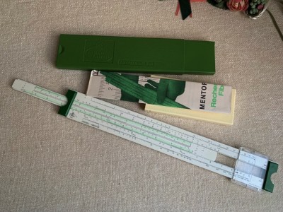 Rigla de Calcul FABER CASTELL 52/80 Germany &amp;ndash; ca NOUA foto