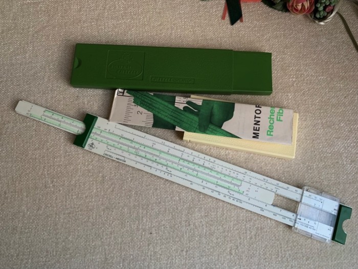 Rigla de Calcul FABER CASTELL 52/80 Germany &ndash; ca NOUA