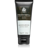 Truefitt &amp; Hill Sandalwood cremă de ras &icirc;n tub pentru bărbați 75 g