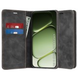 Husa piele OnePlus Nord 6 Asteroid GSM Confy Cover, negru