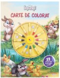Disney. Iepurasi. Carte de colorat. 12 creioane mici pentru maini de pitici - Litera