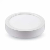 Plafoniera Panou LED Rotund 8W Alb rece V-Tac SKU-4803 VT-1408RD