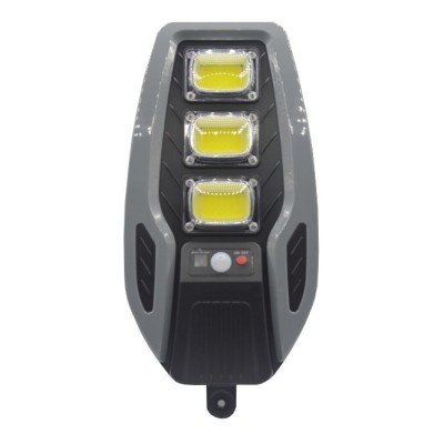 Lampa solara, suport de prindere, 54LED, senzor lumina foto