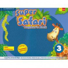 Super Safari 3. Teacher's Book. Limba engleza - Clasa pregatitoare - Lucy Frino, Sarah Dilger