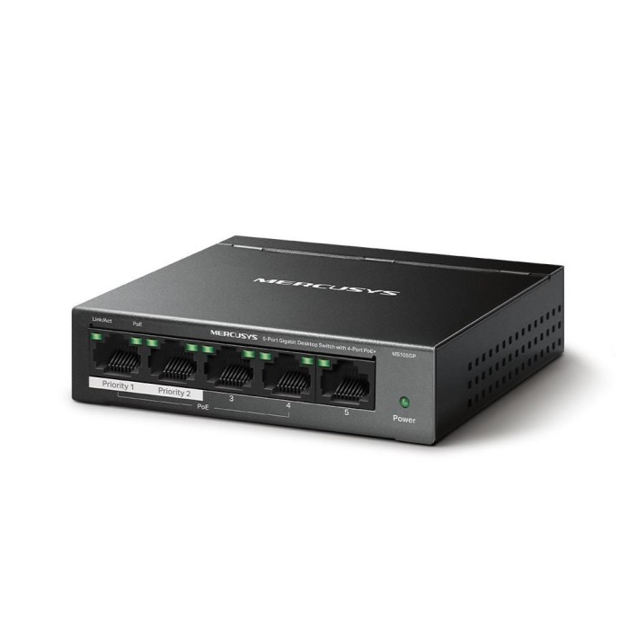 MERCUSYS DESK SWITCH 5PORT MS105GP POE SafetyGuard Surveillance