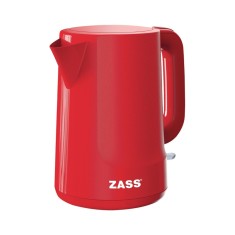 Fierbator de apa electric Zass ZCK 10 RL, 2200 W, 1.7 l, oprire automata, indicator nivel apa, rosu foto