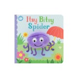 Itsy Bitsy Spider Finger Puppet Book