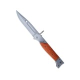 Cutit briceag baioneta AK-47 CCCP 22 cm, husa camuflaj din material textil