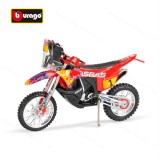 Macheta motocicleta 2023 gasgas rx450f #1 Raliul Dakar 2023 scara 1/18 rosu si galben