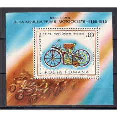 1985 - Centenarul primei motociclete, colita neuzata