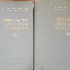 REPRODUCȚIA ANIMALELOR DOMESTICE: 2 VOL - N.IUNCA, N.GLUHOVSCHI, P. POPESCU