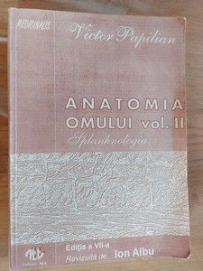 Anatomia omului vol 2 Spanhnologia Victor Papilian