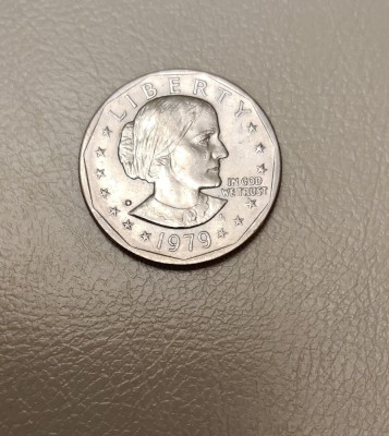 SUA - 1 dollar (1979) Susan B. Anthony - monedă s123 foto