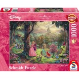 Puzzle Thomas Kinkade - Disney - Lin4749 - Frumoasa din Padurea Adormita 1000, Schmidt