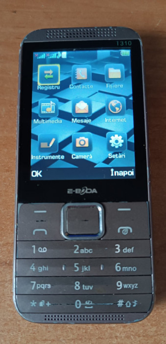 Telefon Seniori E-Boda T310 - funcționează și pe DIGI Mobil