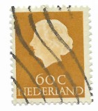 Olanda - Regina Juliana, 1953 - valoare obliterata