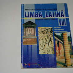 Limba latina - manual clasa a VIII a - Ionescu