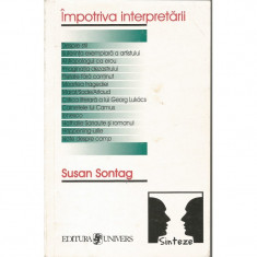 Impotriva interpretarii - Susan Sontag foto