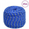 Gossi franghie de barca, albastru, 10 mm, 25 m, polipropilena