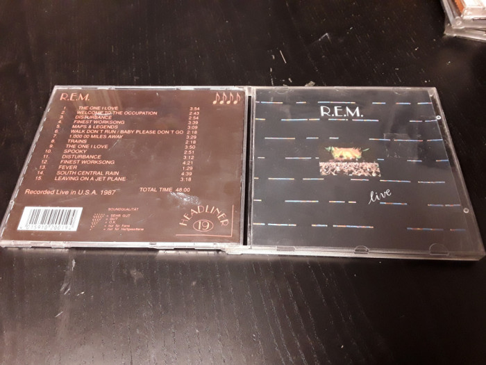 [CDA] R.E.M. - Live in USA &#039;87 - CD audio original