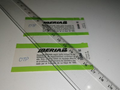 BILET VECHI IBERIA foto