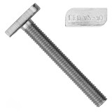 Set 100 Suruburi Cap T M10x40mm Otel Inoxidabil A2 Fixare Profile Canale 28/12 28/15 28/28 28/38 26/26 Sisteme Fotovoltaice