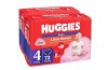 Scutece chilotel Huggies Little Movers 4, Girl, 9-14 kg, 72 buc