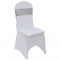 Funda de scaun elastica, 25 buc, catarama cu diamante, argintiu GartenMobel Dekor