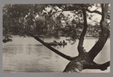 CPIB 23882 CARTE POSTALA - CAMPINA - CU BARCA PE LAC, CIRCULATA, 1968, STAMPILE, TIMBRU