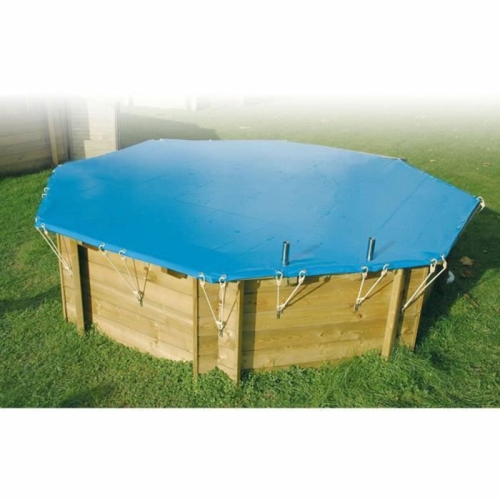 Husă pentru piscină Ubbink Albastru 400 x 610 cm