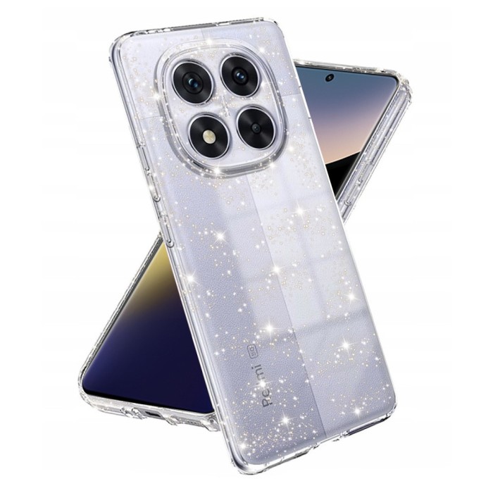Husa silicon SparkleSkin Series - Xiaomi Redmi Note 14 Pro 5G Poco X7