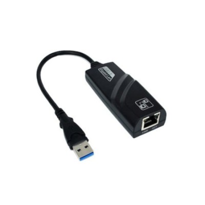 Adaptor internet, Ethernet Type C, 10/100/1000, Negru foto