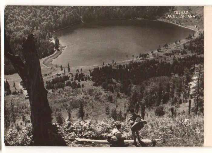 CPIB 22420 - CARTE POSTALA - TUSNAD. LACUL SF. ANA, RPR, NECIRCULATA