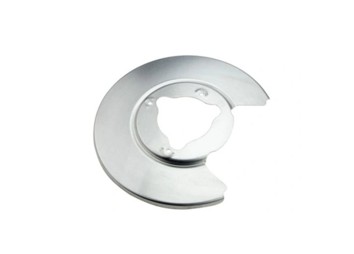 Protectie stropire disc frana spate TESLA MODEL 3, 07.2017-12.2023; MODEL Y, 03.2020-, partea stanga, metal, OE : 104466500.C; 104466500C; 1044665-00