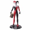 Figurina articulata DEPOX&reg;, Jester Harley Quinn, editie de colectie, 19 cm, stativ inclus
