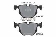 TEXTAR 2344704 Q+ set placute frana,frana disc foto