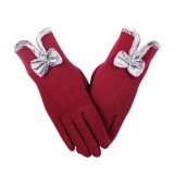 Cumpara ieftin Manusi cu fundita si blanita artificiala