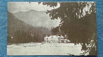 488 - Tusnad / peisaj de iarna - vedere carte postala foto