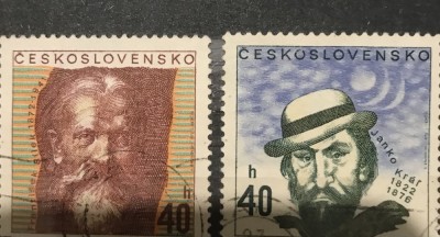 (CEHOSLOVACIA 1 ) Timbre serii Straine foto
