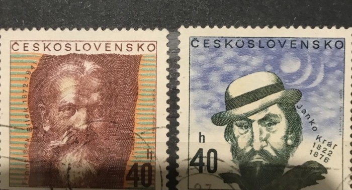 (CEHOSLOVACIA 1 ) Timbre serii Straine