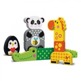 PANDA sI PRIETENII SAI, JUCARIE LEMN