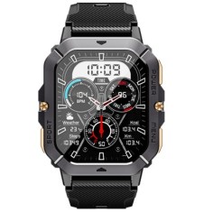 Smartwatch Cubot C28 Negru, 2.02 HD, HRV, ECG, Monitorizare sanatate si somn, Moduri sport, Bluetooth Call, 410 mAh, Android 9.0 iOS 9.0 sau mai recen