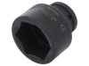 Cap tubular 6-puncte cu impact HEX 46mm 3/4 oțel Bahco