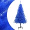 Pom de Crăciun artificial cu suport, albastru, 150 cm, PVC