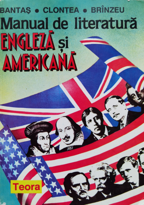 Manual De Literatura Engleza Si Americana - Bantas Clontea Branzeu ,554583