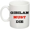 Cana alba personalizata &quot;Gibilan must die&quot;, INOVATIX&reg;. 330ml, Oem