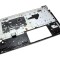 Tastatura HP Neagra V195346DS1 cu Palmrest Argintiu si Orificiu Amprenta iluminata backlit